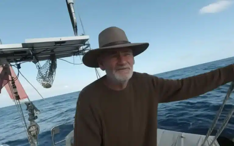 A 68-year-old British sailor has returned home to the UK after spending the last nine years on an incredible solo journey around the world
