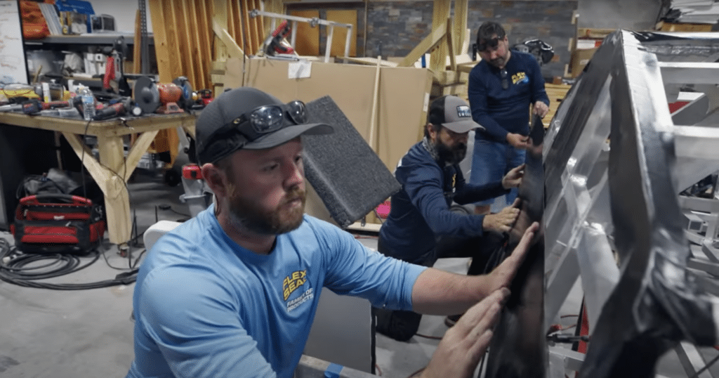 Flex Seal made a speedboat covered in water-resistant duct tape