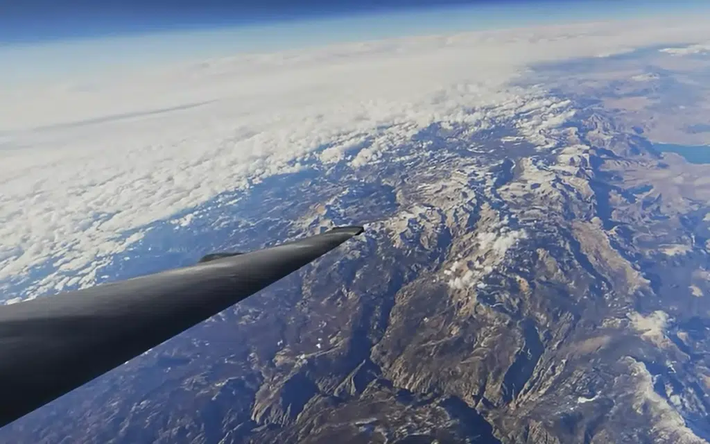 YouTuber and U.S Air Force veteran flew U-2 Dragon Lady spy plane built in secret 70,000ft to the edge of space