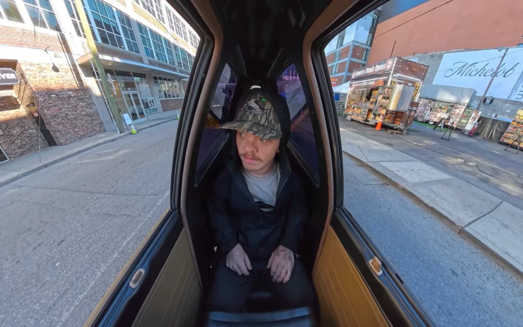 The world’s thinnest street legal car took things to another level when it started picking up passengers as an Uber.