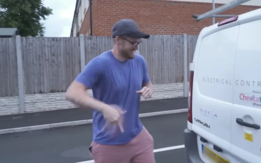 Tradesman fights back after repeated thefts by wiring his van door with a 1,000-volt shock device, creating a DIY security system other tradies now want