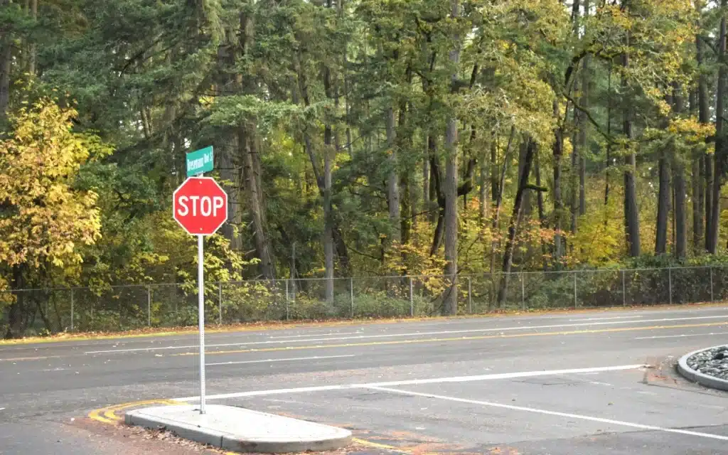 A driving instructor has shown the correct way to stop at a stop sign, and a lot of drivers have admitted they’ve been doing wrong