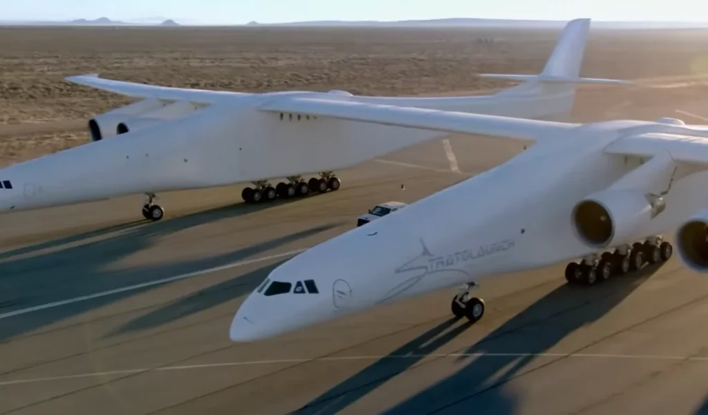 Inside a Mojave facility engineers are building Stratolaunch, the record-breaking carbon fiber aircraft set to reshape high-altitude flight