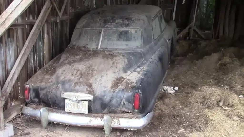 abandoned Studebaker Champion reveals surprise