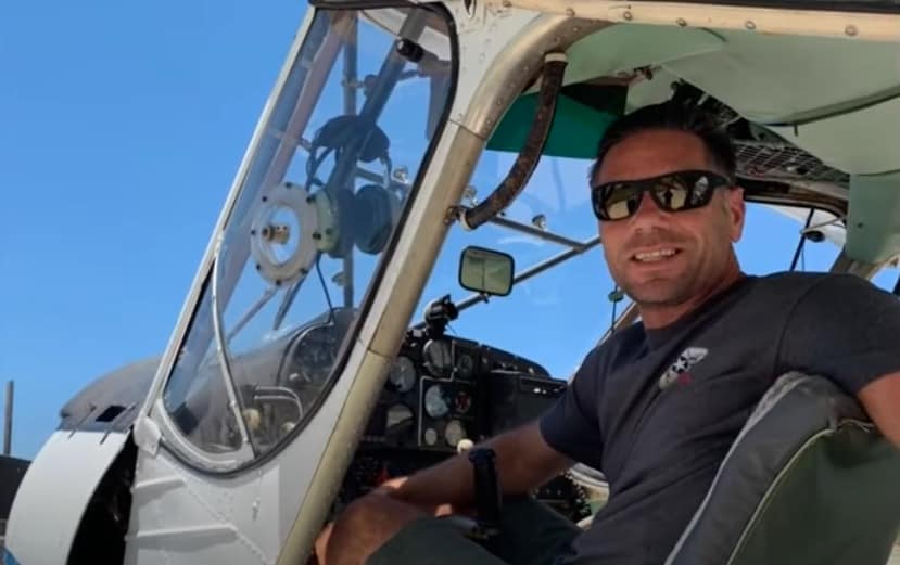 Chris Yates flying instructor