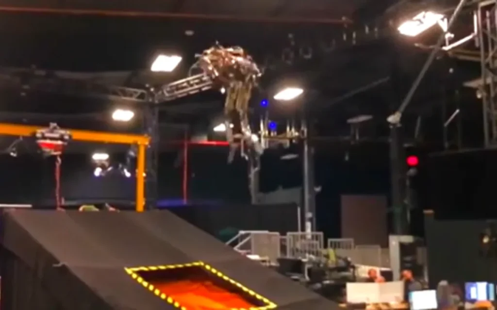 Disney designed and built a special robot that can fly through air and tackle stunts far beyond anything a human stuntman could do