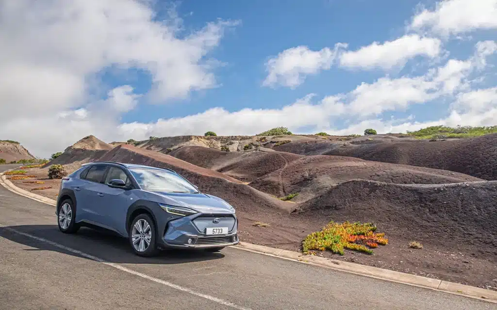 Subaru St Helena most remote EV charging point world's most remote EV charging point