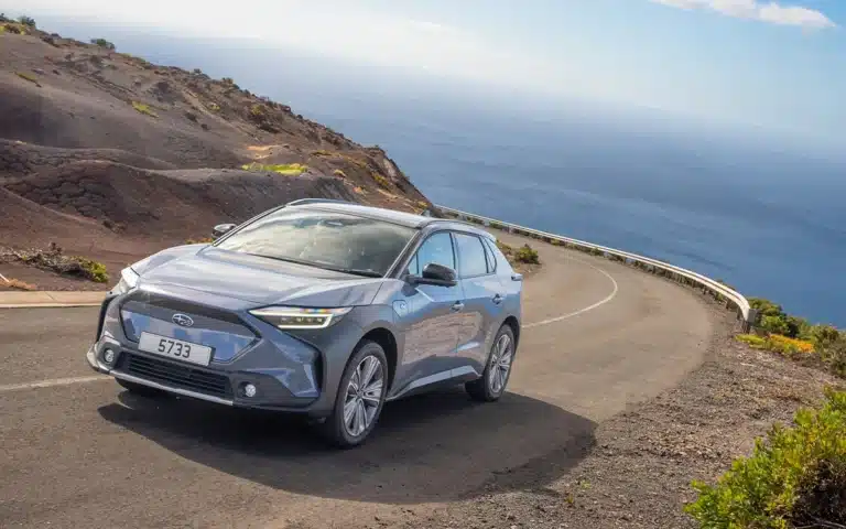 Subaru St Helena most remote EV charging point world's most remote EV charging point