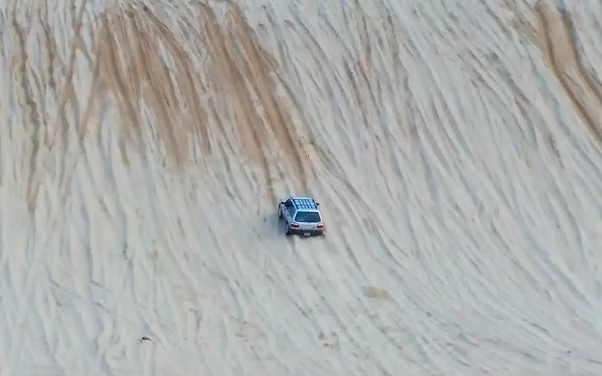 This stock Subaru puts off-roaders to shame in the hills of California