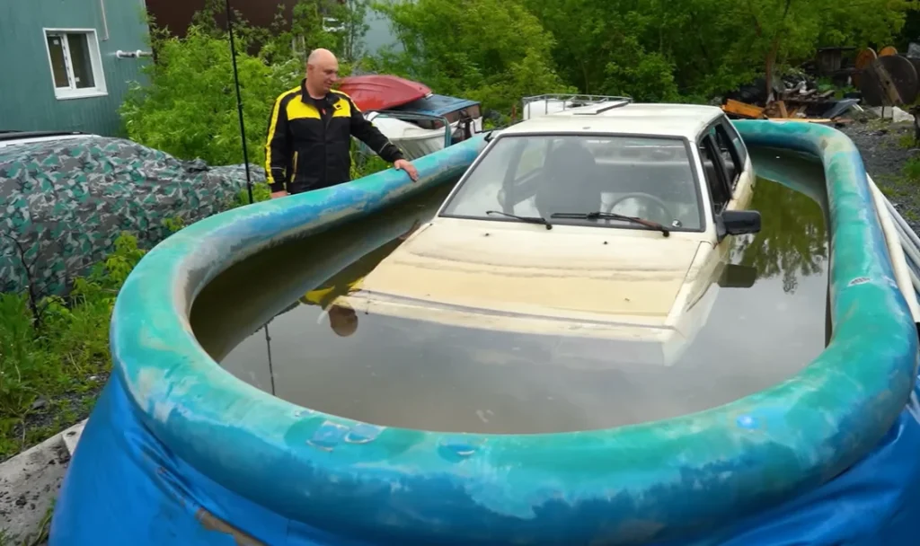 YouTube channel Garage 54 submerged a car in salt water for a year to see if it could survive and the results will leave you stunned