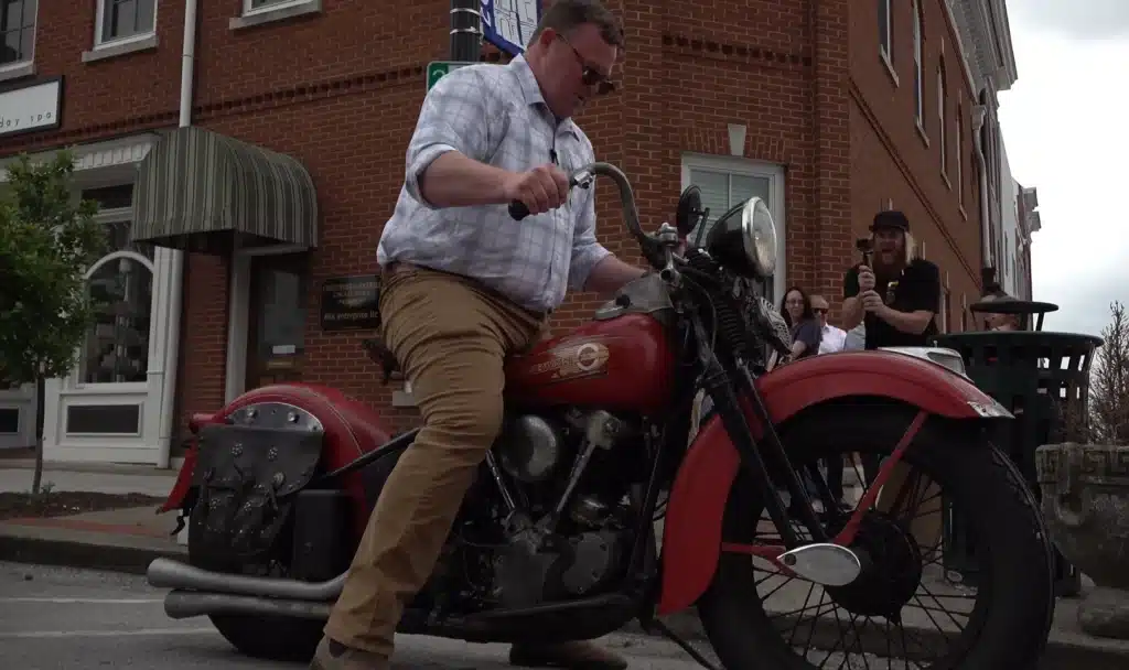 man offers $1,000 to anyone who can start Harley-Davidson Knucklehead