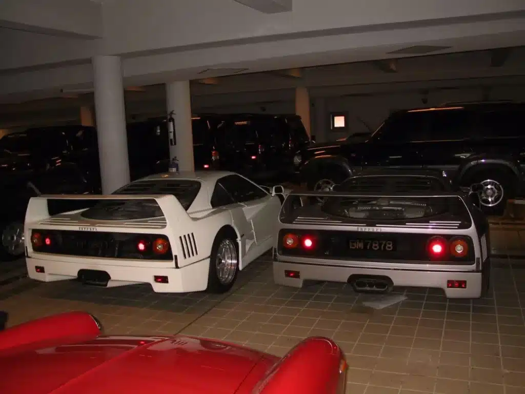 Sultan of Brunei car collection leaked online