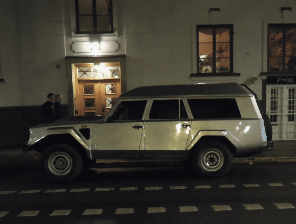 Sultan of Brunei's 1-of-3 converted Lamborghini LM002 wagon needs tires that cost $54,000