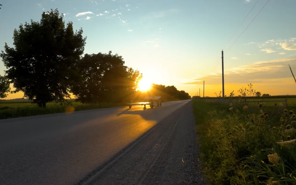 Could an infinite range electric car powered by solar panels actually work?