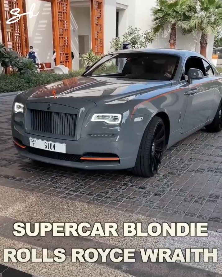 Supercar Blondie Rolls Royce