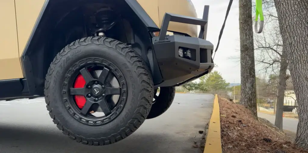 Cybertruck takes on 12,000 lb winch with interesting results