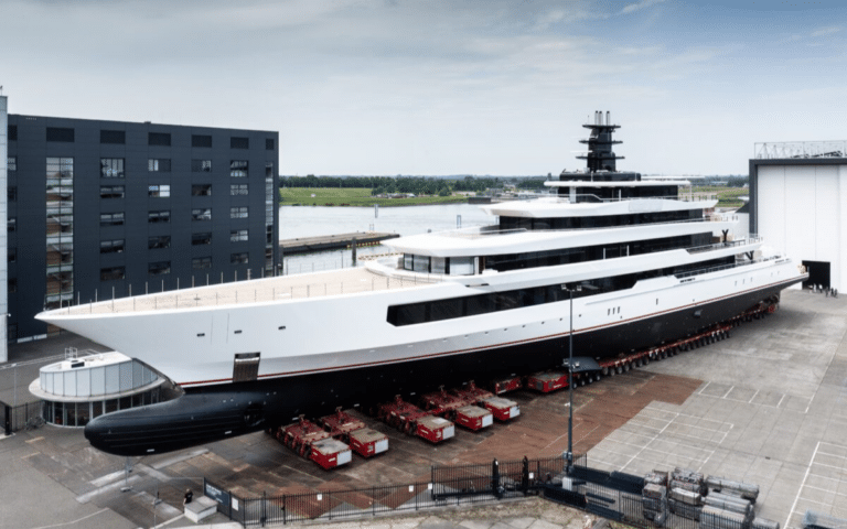 Home Depot billionaire Arthur Blank bought a new yacht so massive it could fit one of his Home Depot's inside
