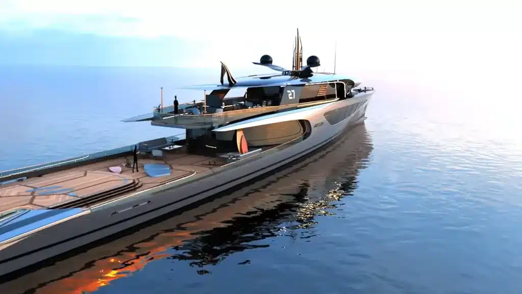 Project Javelin luxury superyacht concept