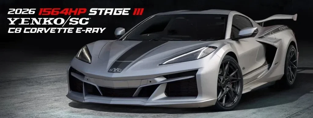 SVE reveals a 1,564 horsepower 2026 E-Ray Stage III Yenko/SC, turning the hybrid Corvette into a 50-unit hypercar monster