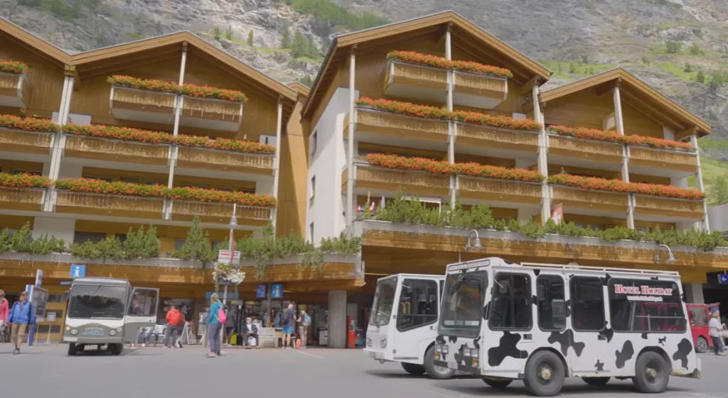 Zermatt banned petrol cars entirely but allows tiny electric vehicles under strict conditions that most residents don’t qualify for