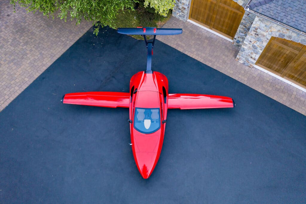 Switchblade flying sports car completes its first flight