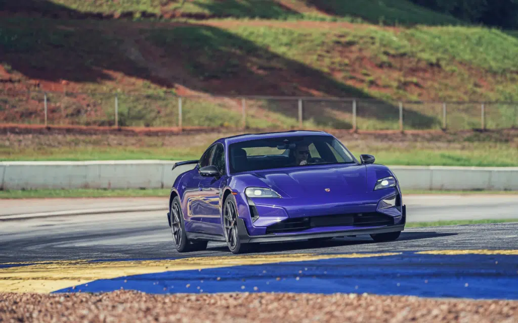 Porsche's 'most powerful car ever', the Porsche Taycan Turbo GT, has just set an impressive lap record, beating the record set by the Taycan Turbo S in 2020