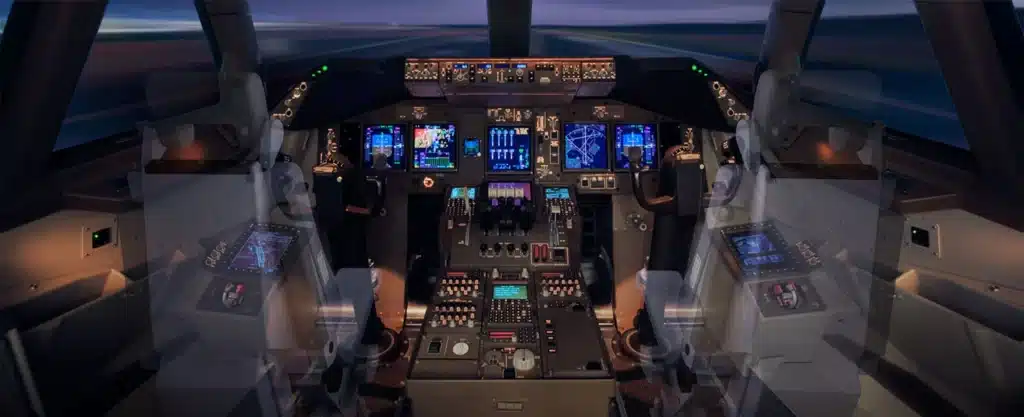 Here's what's written on Boeing 747 Jumbo Jet control yoke