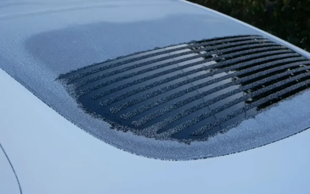 Man with frozen Tesla Model Y sees how quickly he can get the car defrosted and working with pre-conditioning in freezing temperatures