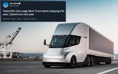 Elon Musk promises the Tesla Semi Truck will start shipping this year already