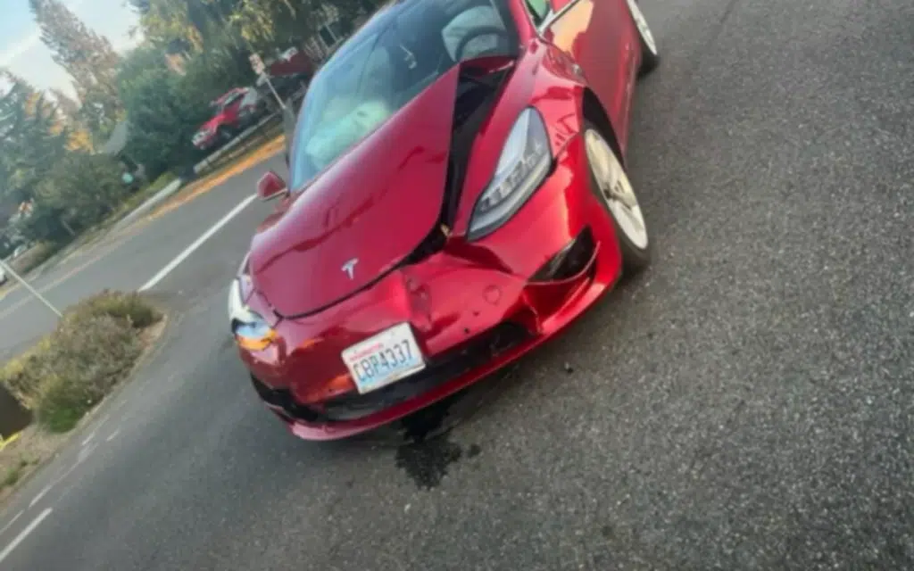 Teen bought wrecked Tesla Model 3 for $15k and was staggered by what video was stored on built-in computer
