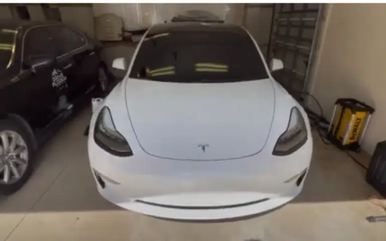 Man in Florida says he's bought cheapest Tesla Model 3 in the world but there's a reason he's not sitting in it