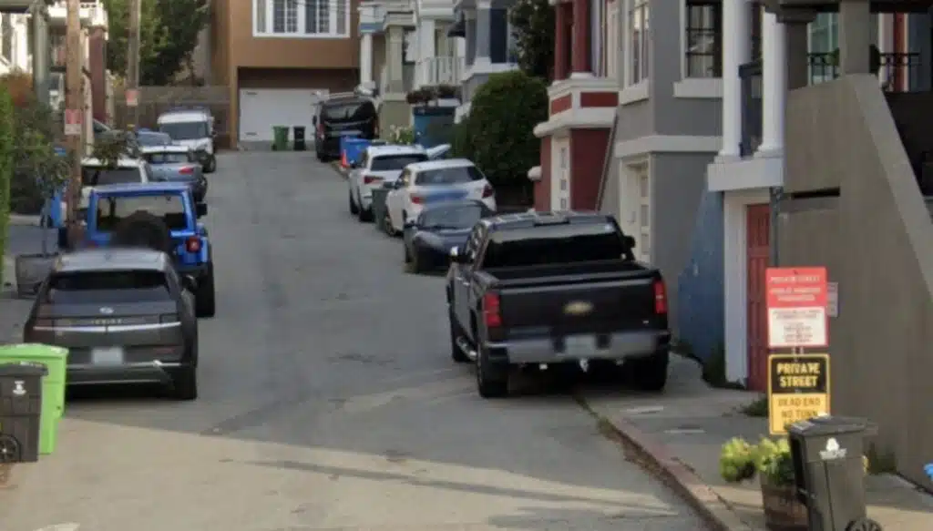 Man found rare Tesla Roadster abandoned on a San Francisco street with weeds growing out of it