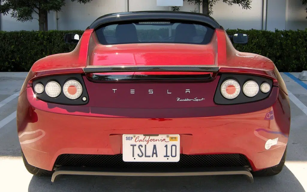 The rarest Tesla Roadster in existence isn't even on this planet