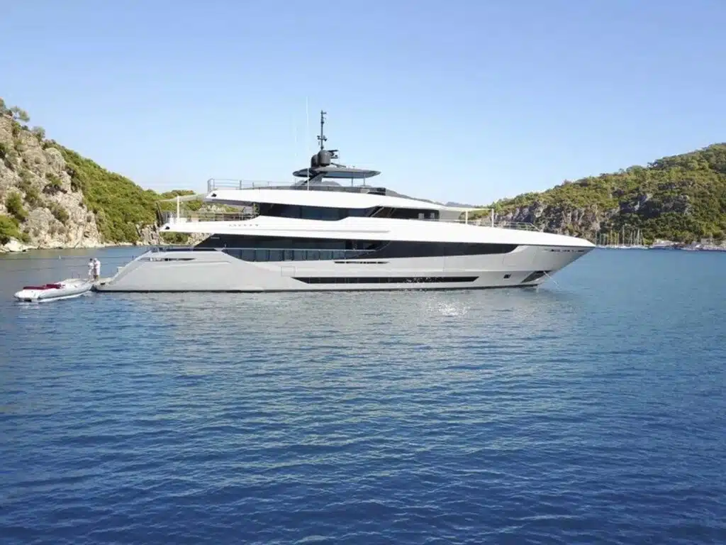 $24.5 million superyacht is simply a floating mancave