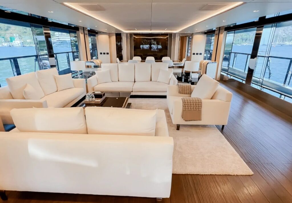 .5 million superyacht is simply a floating mancave