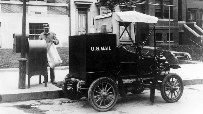 The history of America's mail transportation is a story of incredible evolution - from horse-drawn wagons to the Willys Jeep