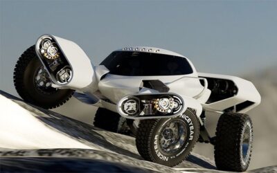 This is the Huntress: the off-road concept car straight out of a sci-fi movie