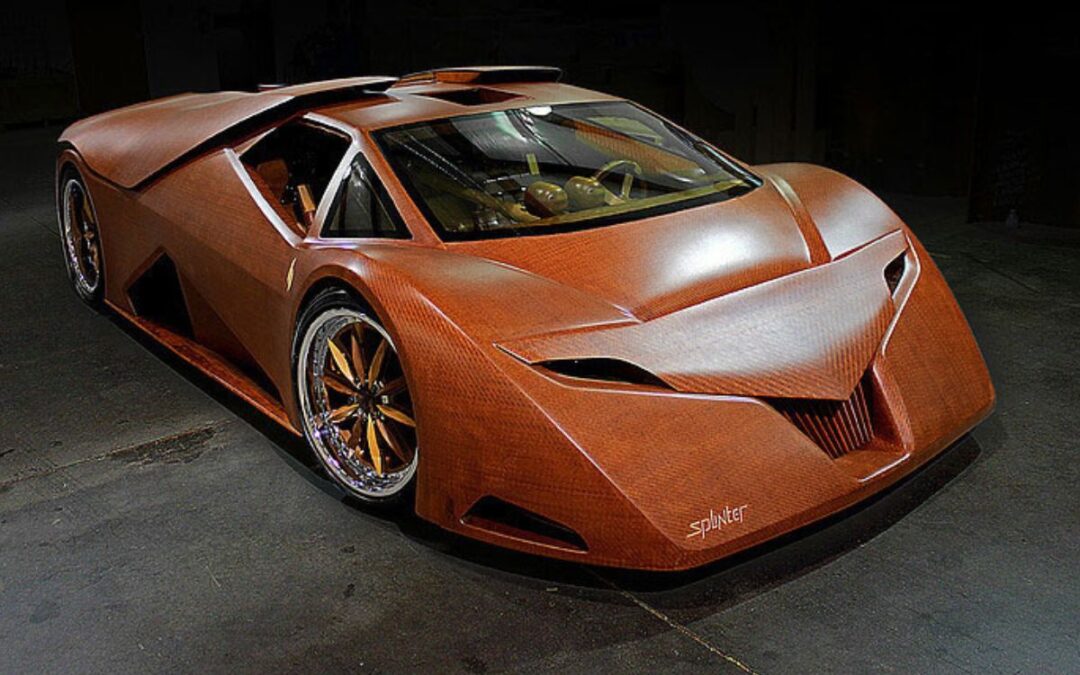This supercar is made entirely out of wood and it has a top speed of 380km/h