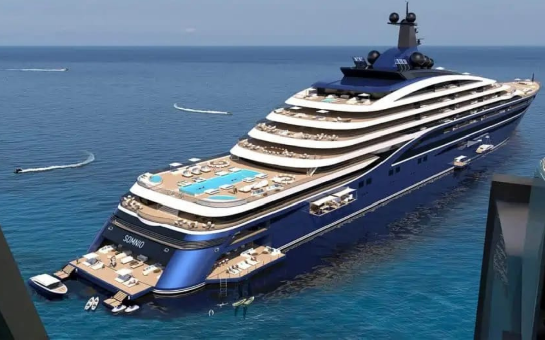 The ‘world’s largest superyacht’ is a $600 million city on water