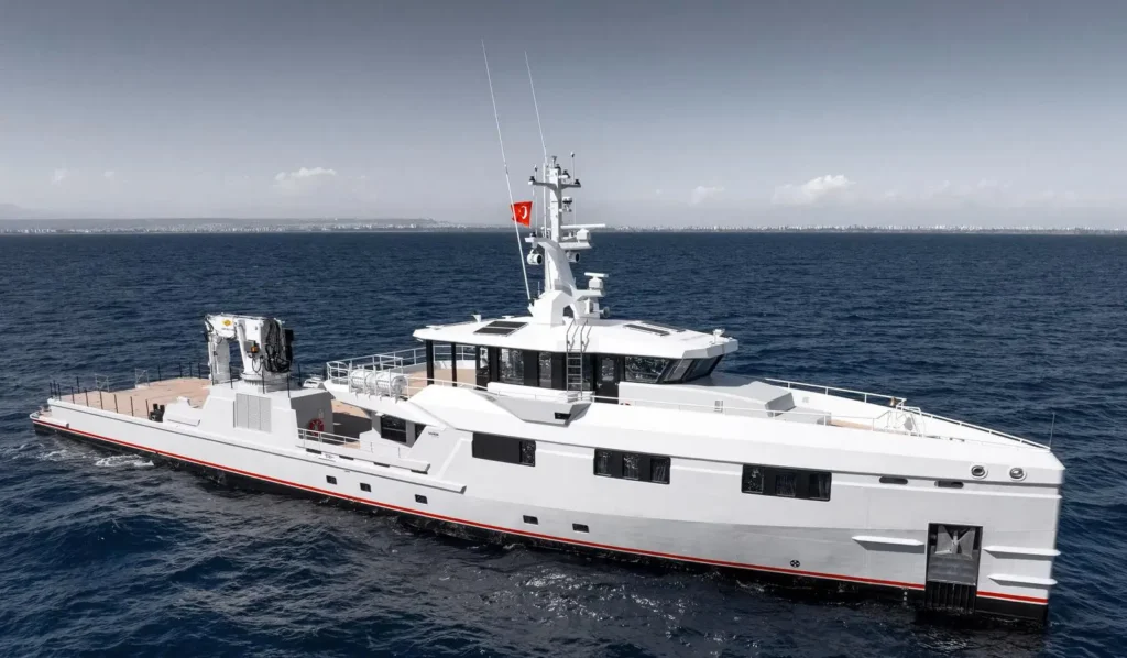 Secretive billionaire takes delivery of two superyachts in one go, splashing millions upon millions on the luxury vessels