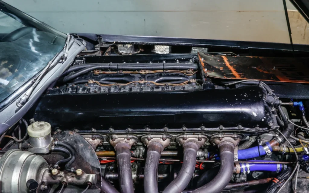 An entirely unique car known as the ‘Beast’ is set to go under the hammer, and a quick look at its 27-liter V12 engine reveals why it’s been given such a tough nickname
