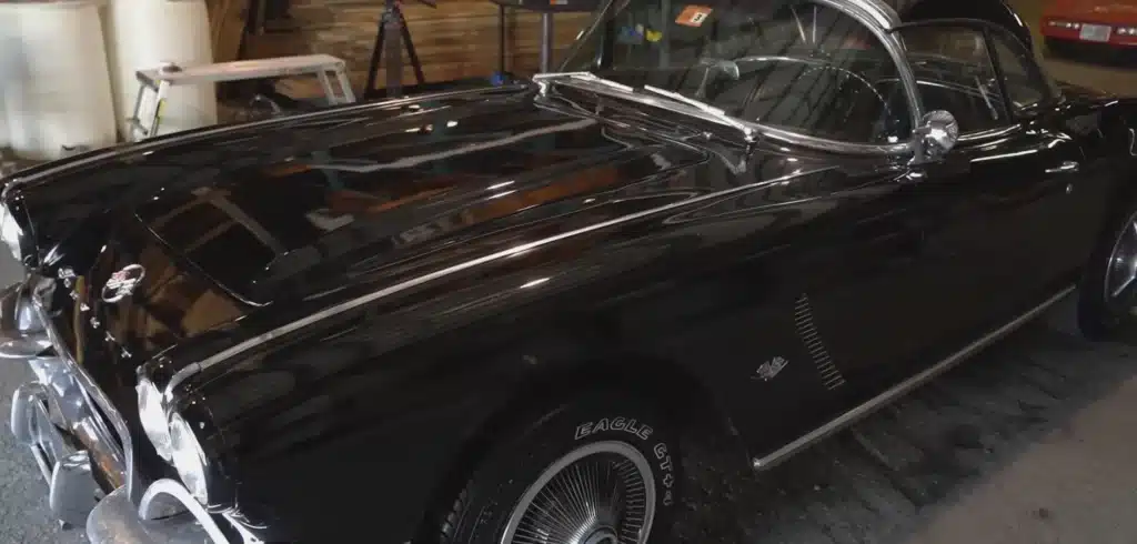 Dirty secret under seats of 1962 Chevy Corvette barn find