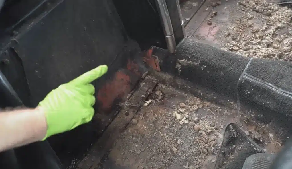 Dirty secret under seats of 1962 Chevy Corvette barn find