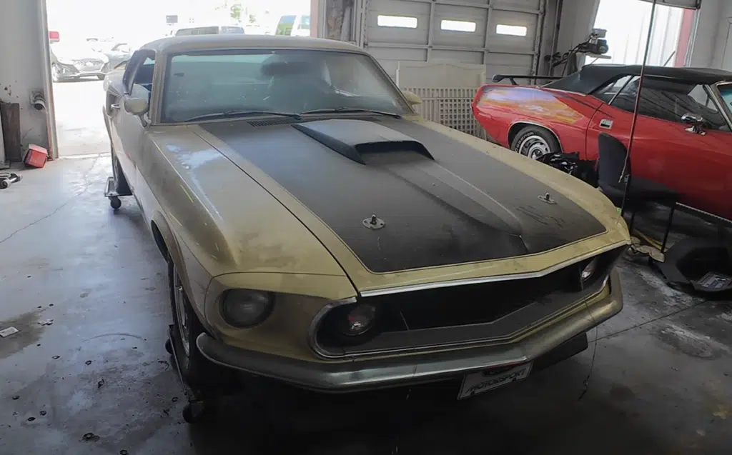 This 1969 Mustang was hidden for a generation