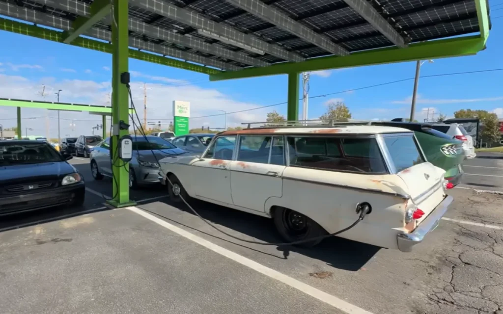 A Kansas man turned his 1962 Mercury Comet into a homemade electric car and now he’s sharing what it’s actually like to drive