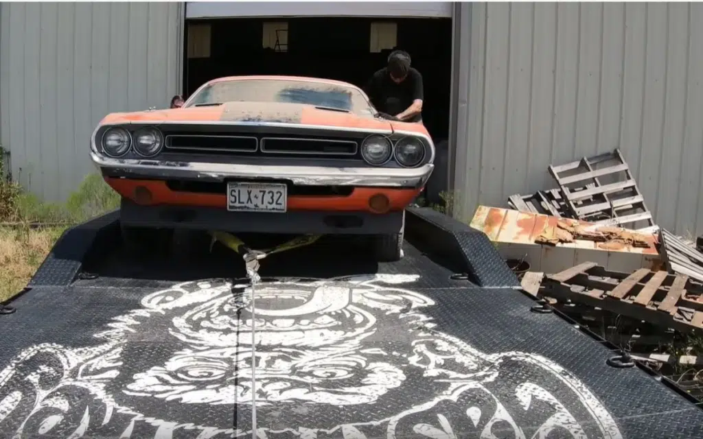 Three Dodge Challengers locked away in a Texas barn since the 90s were hidden for a reason