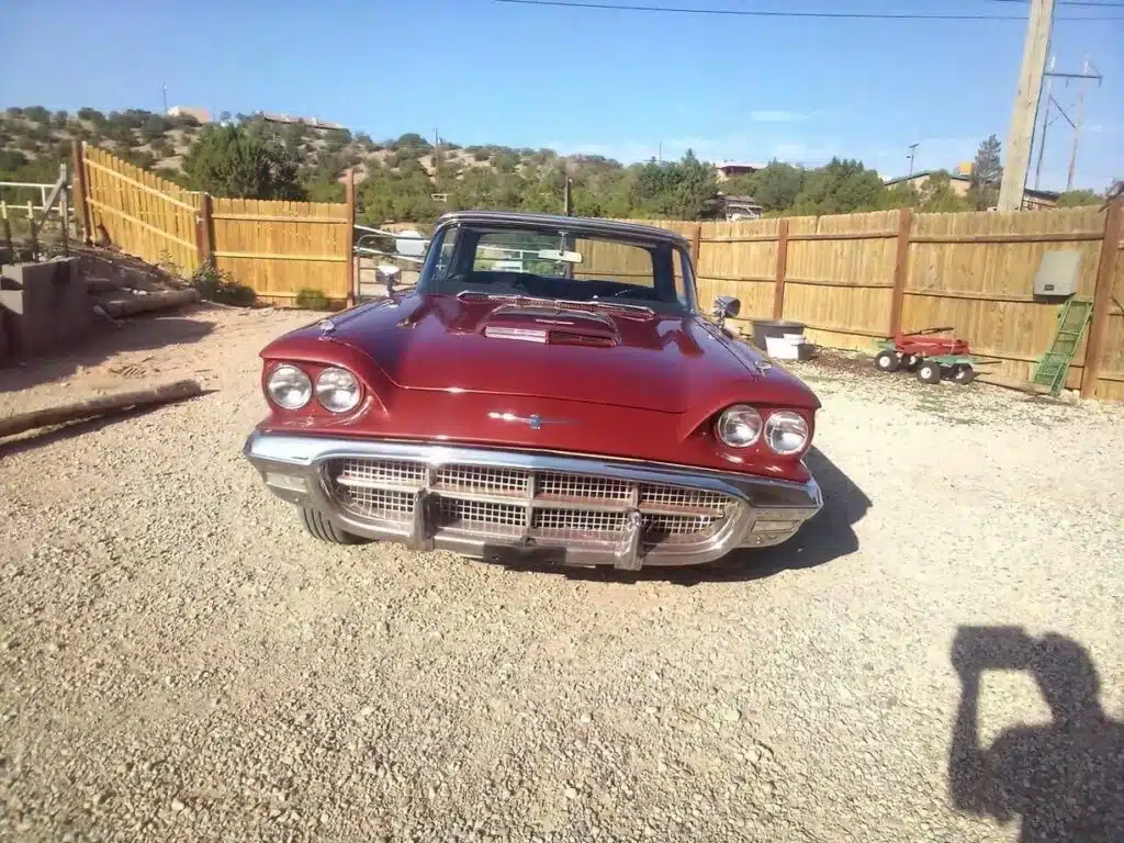 Man discovers stunning low-mile Ford Thunderbird among collection hit by Florida hurricane