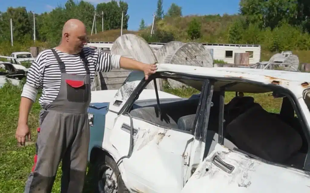 Ever wondered what happens if a tire hits a parked car while moving at 372mph? Well, wonder no longer.