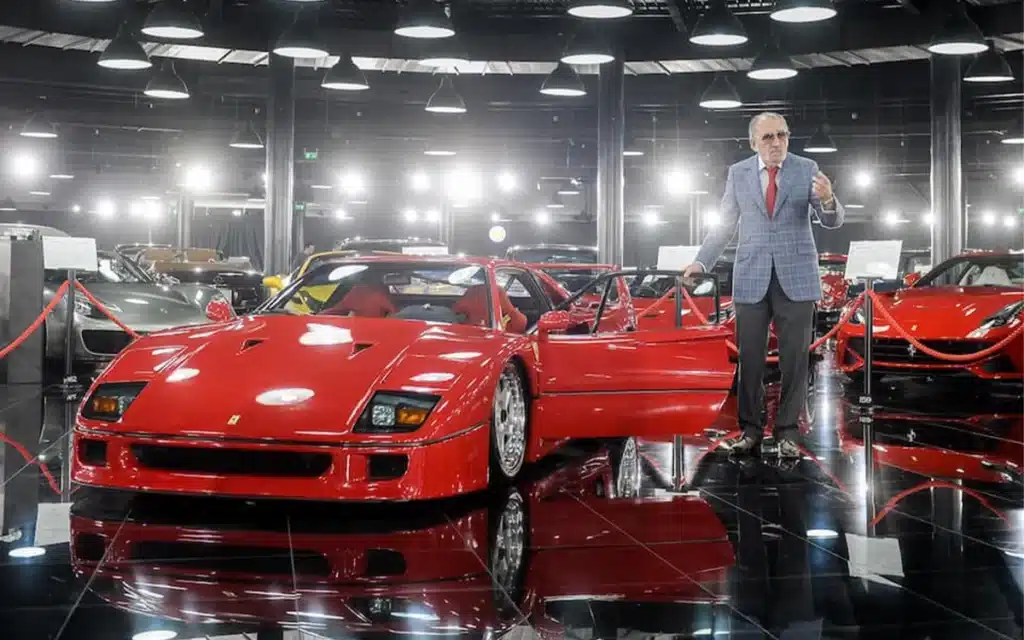 romanian billionaire ferrari f40 tiriac collection