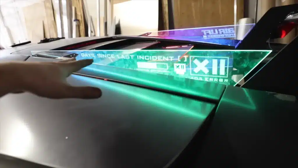 Lamborghini Murcielago Cyberpunk car lighting